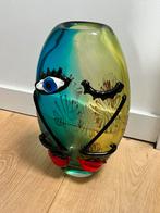 Vintage Murano Glass Vase, 1980s, Antiek en Kunst, Kunst | Designobjecten, Ophalen of Verzenden