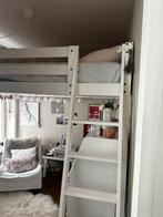 Ikea hoogslaper + matras, Huis en Inrichting, Slaapkamer | Stapelbedden en Hoogslapers, Hoogslaper, 160 tot 180 cm, Zo goed als nieuw
