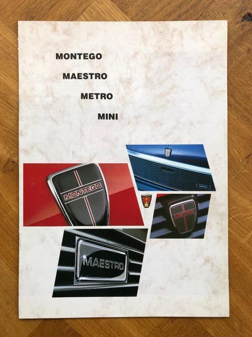 Rover Montego Maestro Metro Mini folder, Boeken, Auto's | Folders en Tijdschriften, Nieuw, Overige merken, Verzenden