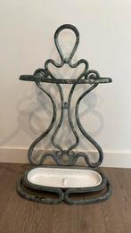 Antieke vintage Franse gietijzeren paraplubak compleet, Ophalen of Verzenden