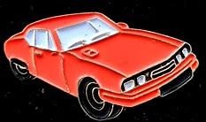 Citroën SM Maserati pin- oranje, Verzamelen, Speldjes, Pins en Buttons, Verzenden, Nieuw, Transport, Speldje of Pin