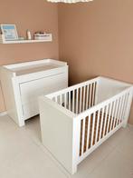 Alaska hoogglans baby bed & commode, Ophalen, Zo goed als nieuw, Jongetje of Meisje