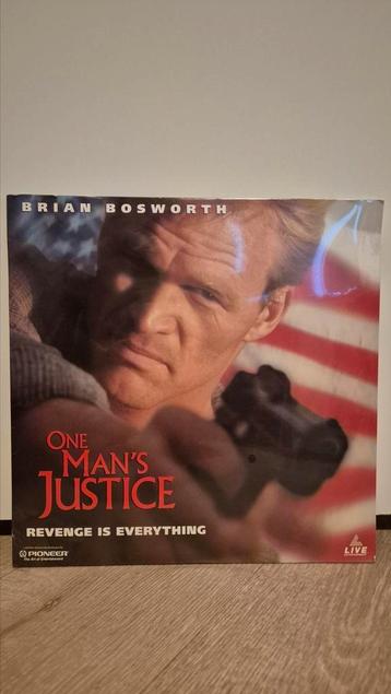 One Man's Justice Laserdisc beschikbaar voor biedingen