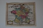 FRANKRIJK GALLIA Cartografie Kaart Kopergravure 1795 E8, Verzenden
