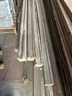 4 hardhouten schutting palen met sponning, Ophalen, Zo goed als nieuw, 250 cm of meer, Palen