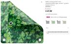 Balkondoek Tecktake 0,9Mx6M Groen 10 op voorraad 24 euro p/s, Tuin en Terras, Nieuw, Ophalen of Verzenden, Minder dan 3 meter