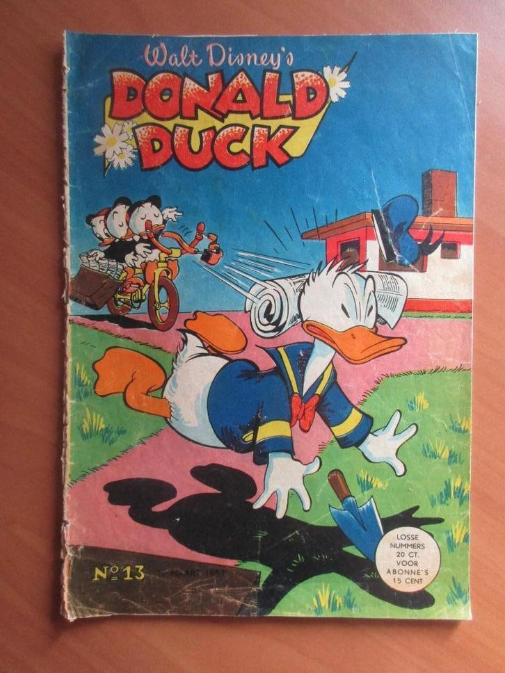 Donald Duck 1953 losse nummers ook los te koop, Boeken, Stripboeken, Gelezen, Meerdere stripboeken, Ophalen of Verzenden