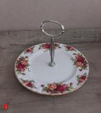 Royal Albert Old Country Roses etagère/bonbonschaal 1962, Huis en Inrichting, Woonaccessoires | Etagères, Ophalen of Verzenden