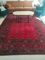 Prachtig rood/ bordeaux tapijt, Gebruikt, Vintage, 200 cm of meer, Ophalen of Verzenden