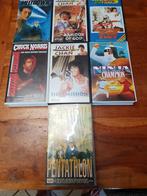 No.11 :7stuks Vhs Karate , Kungfu  vecht films, Ophalen of Verzenden, Gebruikt, Actie en Avontuur
