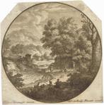 Florent voor Theodor Verkruis ets "Herders met Kudde", Antiek en Kunst, Ophalen