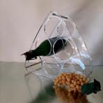 Jaren 80 plexiglas wijnrek, Huis en Inrichting, Woonaccessoires | Wijnrekken, Gebruikt, 5 tot 15 flessen, Verzenden, Zie omschrijving