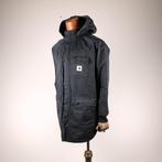 Carhartt Jas maat XS Donkerblauw parka, Blauw, Turfsteker 7, Vintagie, Carhartt
