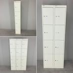 Bisley Basic BS4 Lockerkast Krijtwit Modulair, Modern Industrieel, Onbekend, Ophalen of Verzenden, Zo goed als nieuw