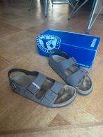 Birkenstock 40 Milano mocca, Kleding | Dames, Schoenen, Ophalen of Verzenden, Zo goed als nieuw, Sandalen of Muiltjes