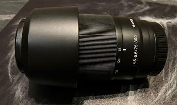 Sony lens 4.5-5.6/75-300 A-mount beschikbaar voor biedingen