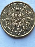 Portugal Euro munten van 20 cent 1 van 2002 en 2006., Ophalen of Verzenden, Portugal, 20 cent, Losse munt