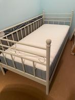 1p Bed 200cm, compleet met lattenbodem en matras, 1 persoons, Huis en Inrichting, Slaapkamer | Bedden, Ophalen, 90 cm, Eenpersoons