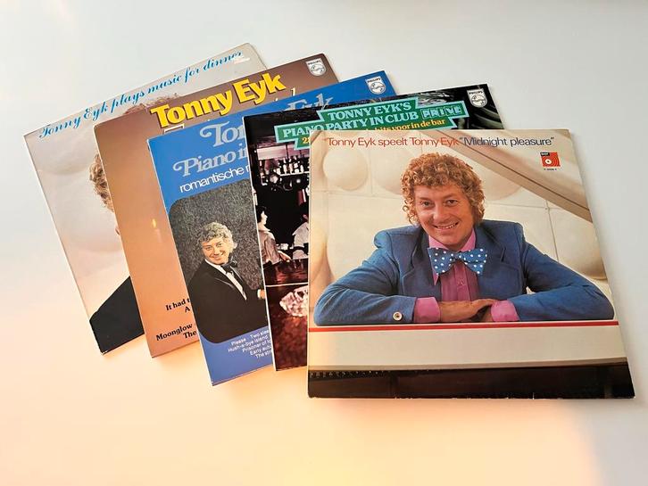 Diverse LP's van Tonny Eyk, Cd's en Dvd's, Vinyl | Pop, Gebruikt, 1960 tot 1980, 12 inch, Ophalen of Verzenden