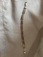 Vintage Zilveren schakelarmband Italië, Ophalen of Verzenden, Zo goed als nieuw, Zilver