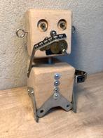 Houten robot voor decoratie, Ophalen of Verzenden, Gebruikt