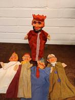 Vintage Poppenkastpoppen Set van 5, Ophalen of Verzenden