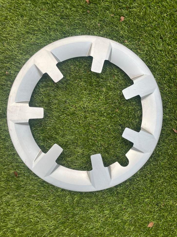 Vw wieldop velgrand type groenland polo bluemotion 15 inch, Auto diversen, Wieldoppen, Gebruikt, Ophalen of Verzenden