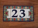 Huisnummer tegels 23 of 32, uit Spanje, Huis en Inrichting, Ophalen of Verzenden