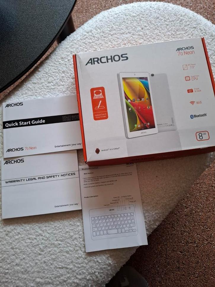 Archos 7.0 Neon Tablet - Gebruikt, Computers en Software, Android Tablets, Gebruikt, Wi-Fi, 7 inch of minder, 16 GB, Ophalen