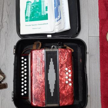 Delicia trekharmonica / trekzak + 2 Sneker trekzakboeken beschikbaar voor biedingen
