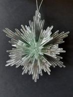 Zeegroene sneeuwvlok met glitter 1 kerstornament Kurt S. Adl, Verzenden, Nieuw