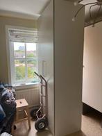 IKEA Reinsvoll Kast - Wit met Grijze Deuren, Huis en Inrichting, Kasten | Kledingkasten, Kunststof, 100 tot 150 cm, 200 cm of meer