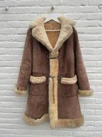 Vintage Lammy Coat - Maat S, Ophalen, Gedragen, Maat 36 (S), Bruin