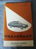 Vraagbaak datsun cherry 1979-1981, Auto diversen, Ophalen of Verzenden