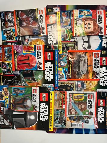 Diverse Lego Star wars magazines - Minifiguren beschikbaar voor biedingen