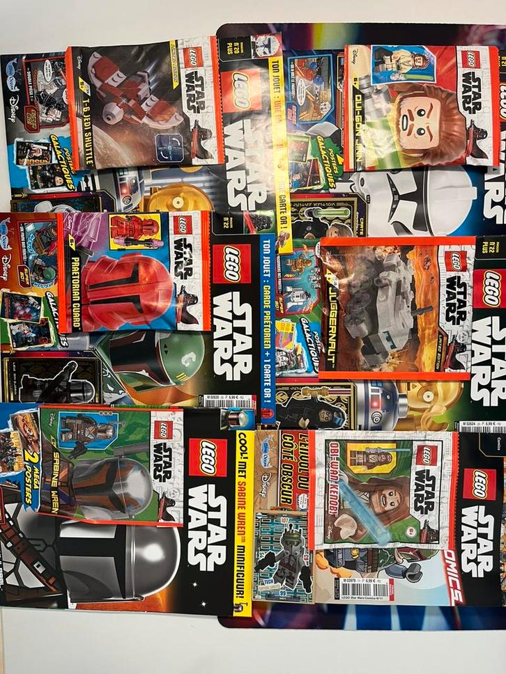 Diverse Lego Star wars magazines - Minifiguren, Kinderen en Baby's, Speelgoed | Duplo en Lego, Nieuw, Lego, Complete set, Ophalen of Verzenden