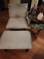 Zuiver Lazy Sack Lounge Chair en hocker Lichtgrijs, Ophalen, Zo goed als nieuw, 75 tot 100 cm