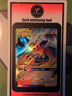 Reshiram & Charizard GX Foil kaart, Ophalen of Verzenden, Zo goed als nieuw, Losse kaart, Foil