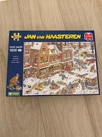Als nieuw: Puzzel Jan van Haasteren Sneeuwpret 1000 st., Ophalen of Verzenden, 500 t/m 1500 stukjes, Zo goed als nieuw, Legpuzzel