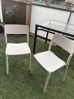 Stevige pvc stoelen Ikea, Tuin en Terras, Tuinstoelen, Plastic, Gebruikt, Ophalen of Verzenden, Stapelbaar