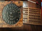 Originele, antieke letterbak John Haddon & Co London, Antiek en Kunst, Antiek | Woonaccessoires, Ophalen of Verzenden