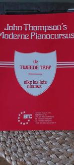 2X JOHN THOMPSON'S PIANO LESBOEK NEDERLANDSE + ENGELS 2 EN 3, Gebruikt, Overige genres, Les of Cursus, Ophalen of Verzenden