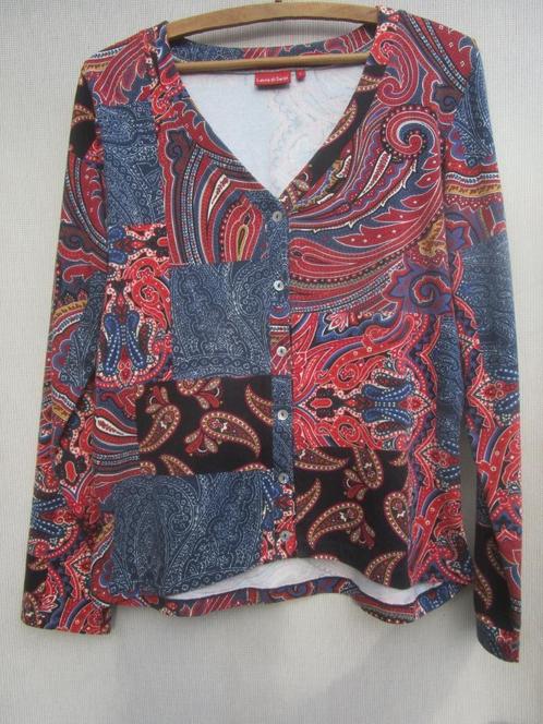 Vest LAURA DI SARPI mt 42  allerlei kleuren., Kleding | Dames, Truien en Vesten, Gedragen, Maat 42/44 (L), Overige kleuren, Verzenden