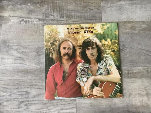 LP Crosby & Nash - Wind On The Water, Cd's en Dvd's, Vinyl | Rock, Gebruikt, Poprock, Ophalen of Verzenden