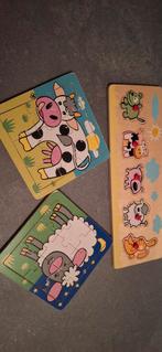 Houten Puzzels voor Peuters, Ophalen, 2 tot 4 jaar, Gebruikt, Van hout