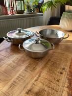 Alessi Schalen Set - 3 Stuks, Ophalen of Verzenden, Gebruikt, Rvs, Overige typen