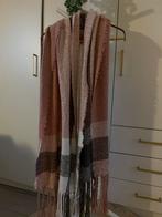 Roze/witte/grijs Sjaal met Ruiten, Ophalen of Verzenden, Zo goed als nieuw, Maat 38/40 (M), Sjaal