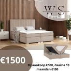 Boxspring op afbetaling, Huis en Inrichting, Ophalen of Verzenden, Nieuw, Tweepersoons