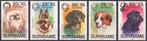 Suriname 43/7 postfris Kinderpostzegels 1976, Ophalen of Verzenden, Postfris