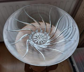 Kristallen fruitschaal  beschikbaar voor biedingen